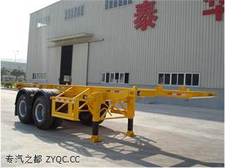 大力士牌ftw9281tjzg型集裝箱運輸半掛車 產品技術參數(shù)